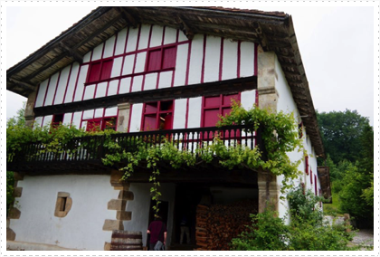 Restored Basque farmhouse near Sare, France